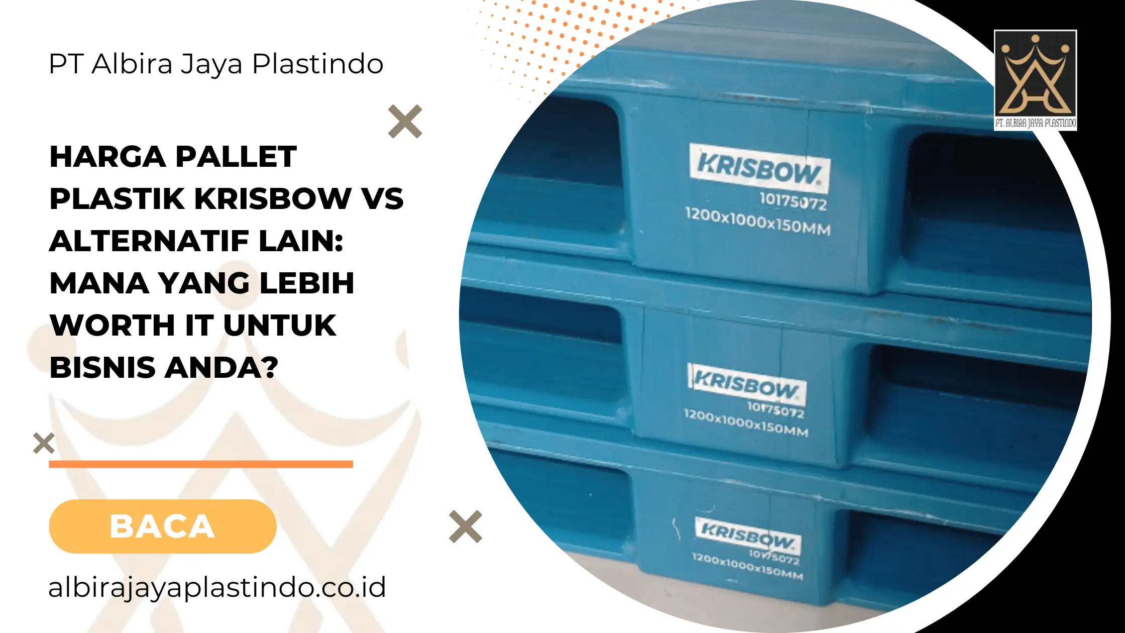 Harga Pallet Plastik Krisbow vs Alternatif Lain Mana yang Lebih Worth It untuk Bisnis Anda