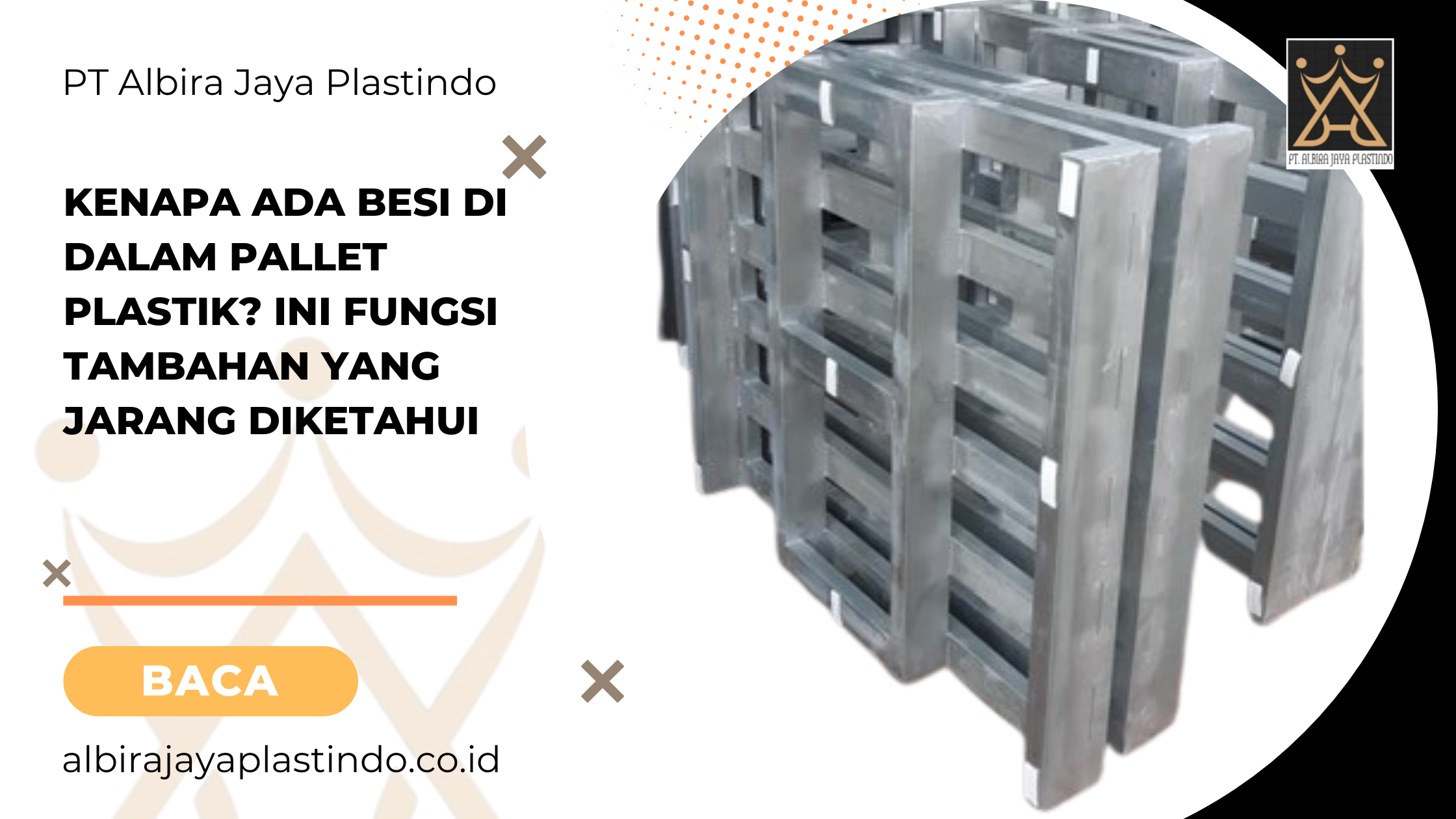 Kenapa Ada Besi di Dalam Pallet Plastik Ini Fungsi Tambahan yang Jarang Diketahui