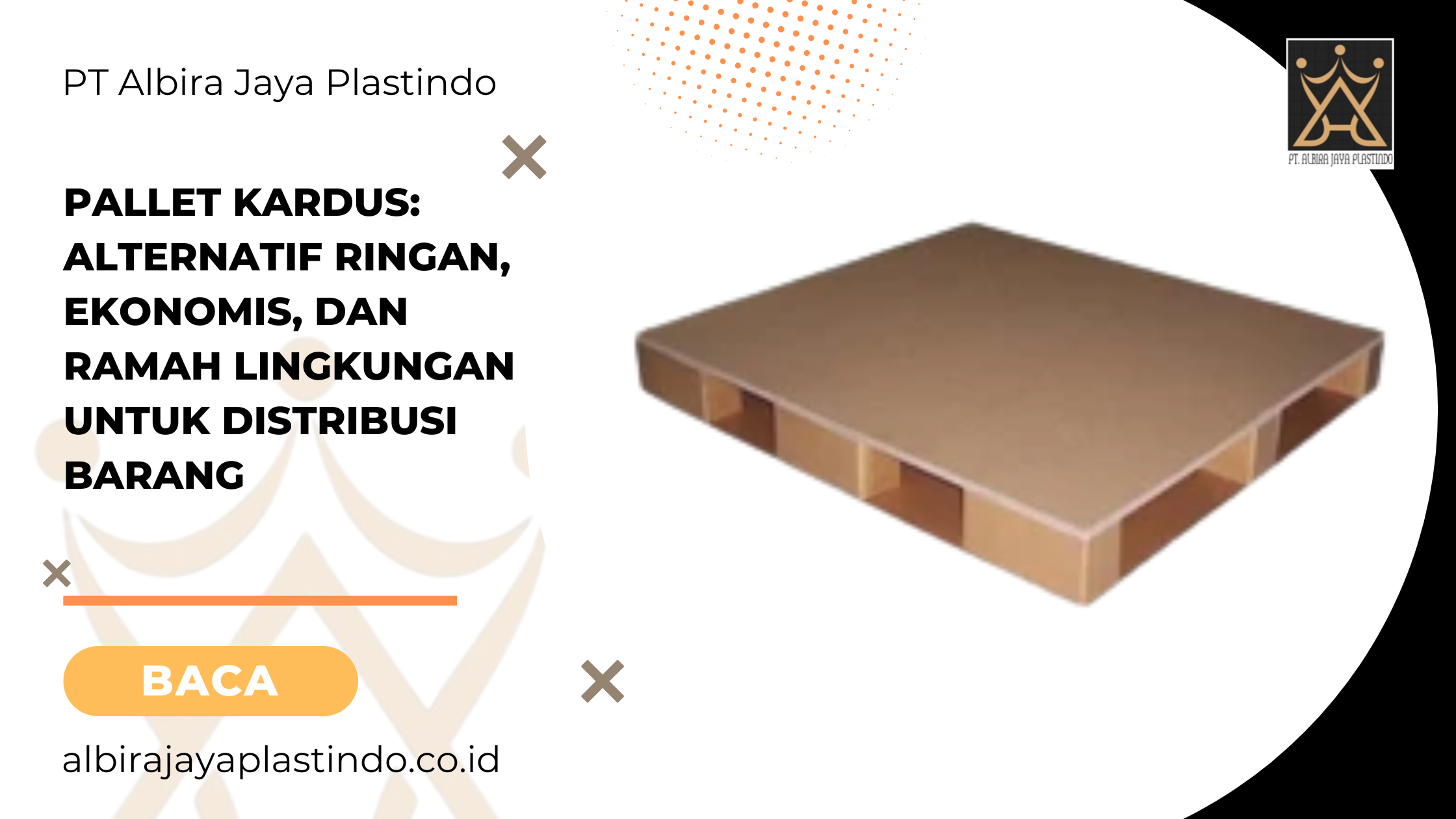 Pallet Kardus Alternatif Ringan, Ekonomis, dan Ramah Lingkungan untuk Distribusi Barang