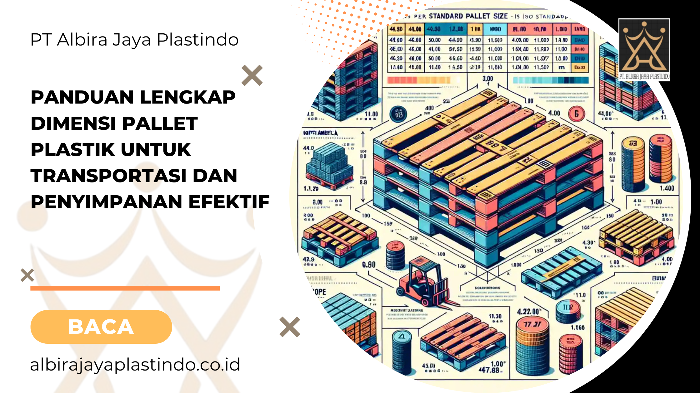 Panduan Lengkap Dimensi Pallet Plastik untuk Transportasi dan Penyimpanan Efektif
