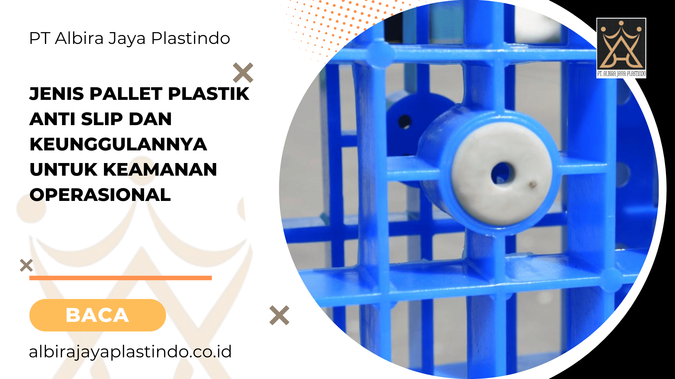 Jenis Pallet Plastik Anti Slip dan Keunggulannya untuk Keamanan Operasional