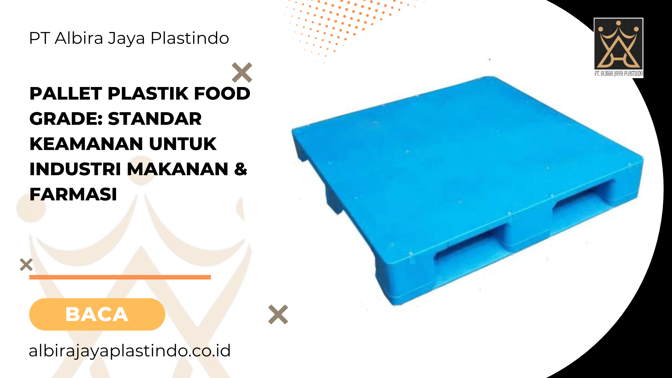 Pallet Plastik Food Grade: Standar Keamanan untuk Industri Makanan & Farmasi