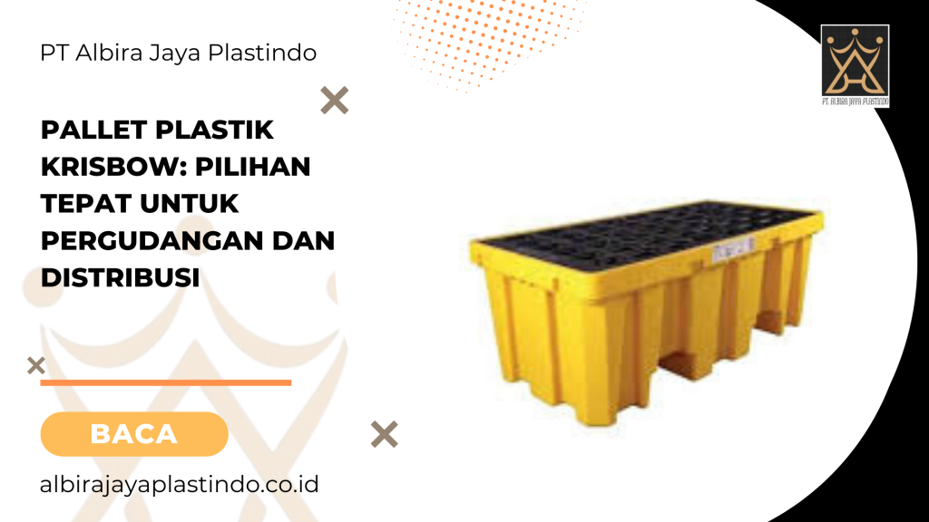 Pallet Plastik Krisbow_ Pilihan Tepat untuk Pergudangan dan Distribusi