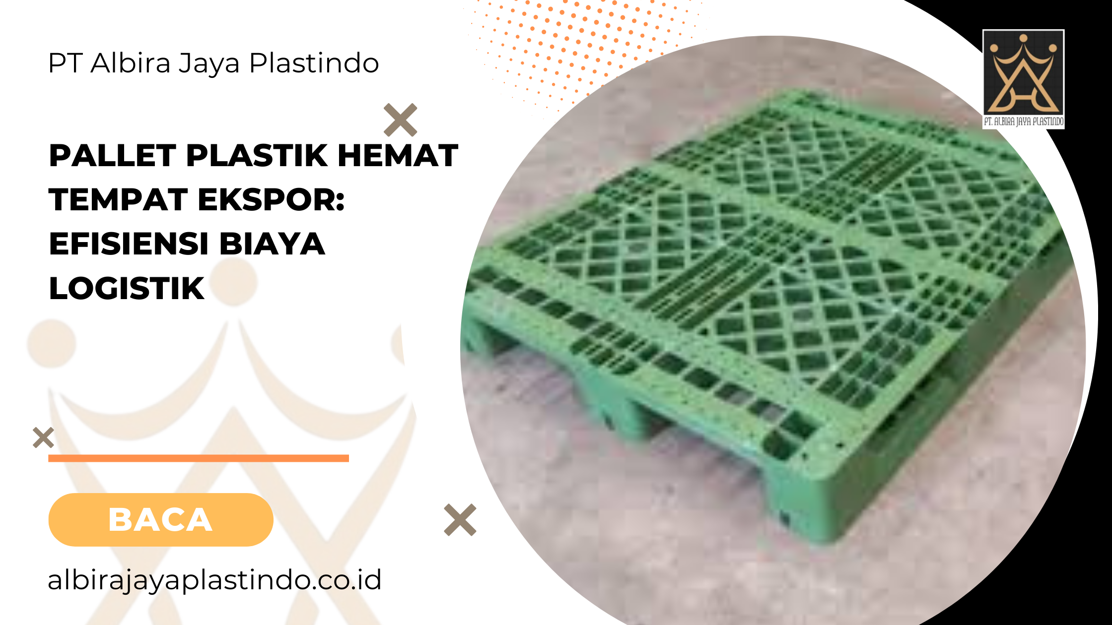 Pallet Plastik Hemat Tempat Ekspor: Efisiensi Biaya Logistik