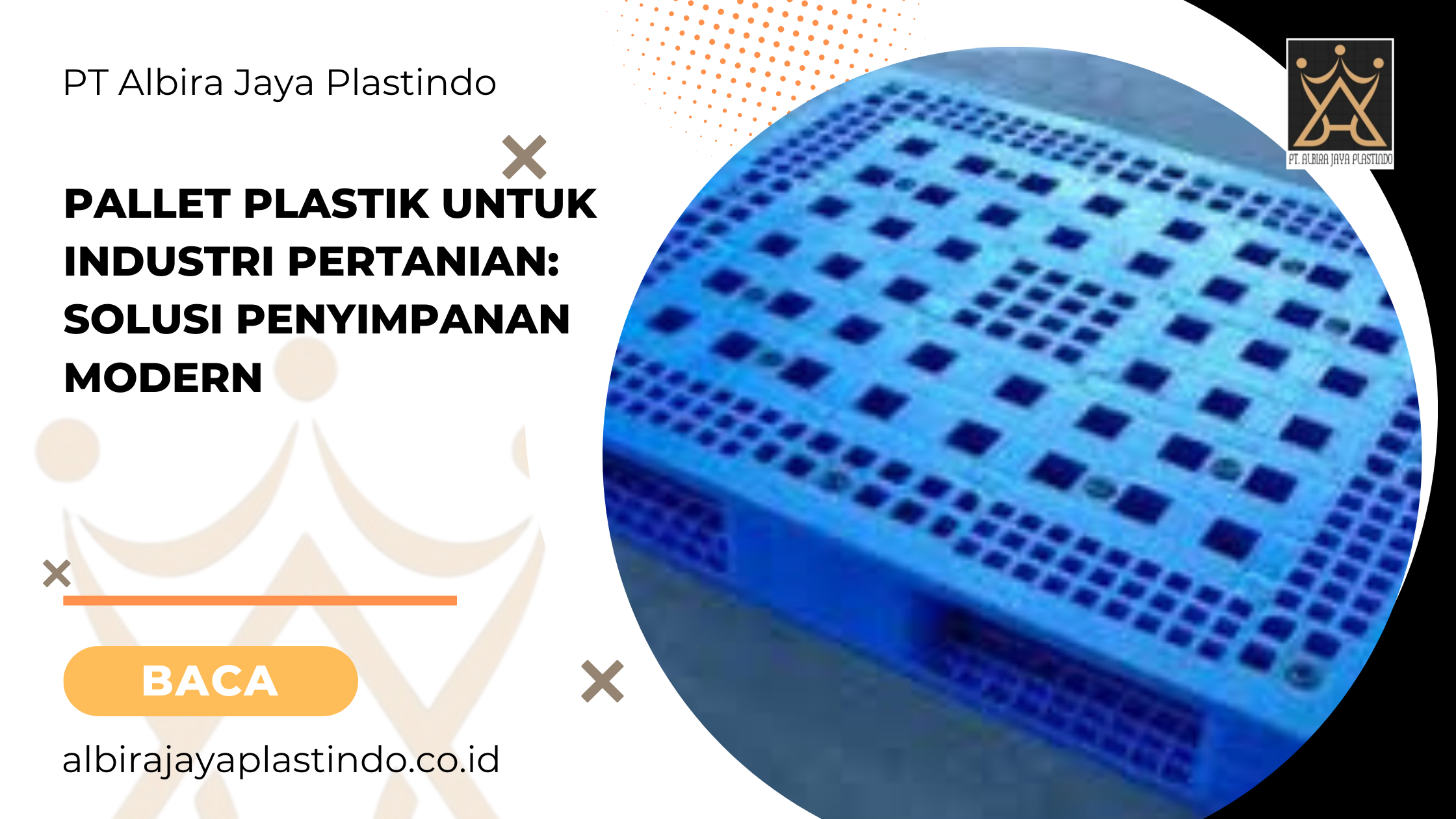 Pallet Plastik Untuk Industri Pertanian: Solusi Penyimpanan Modern
