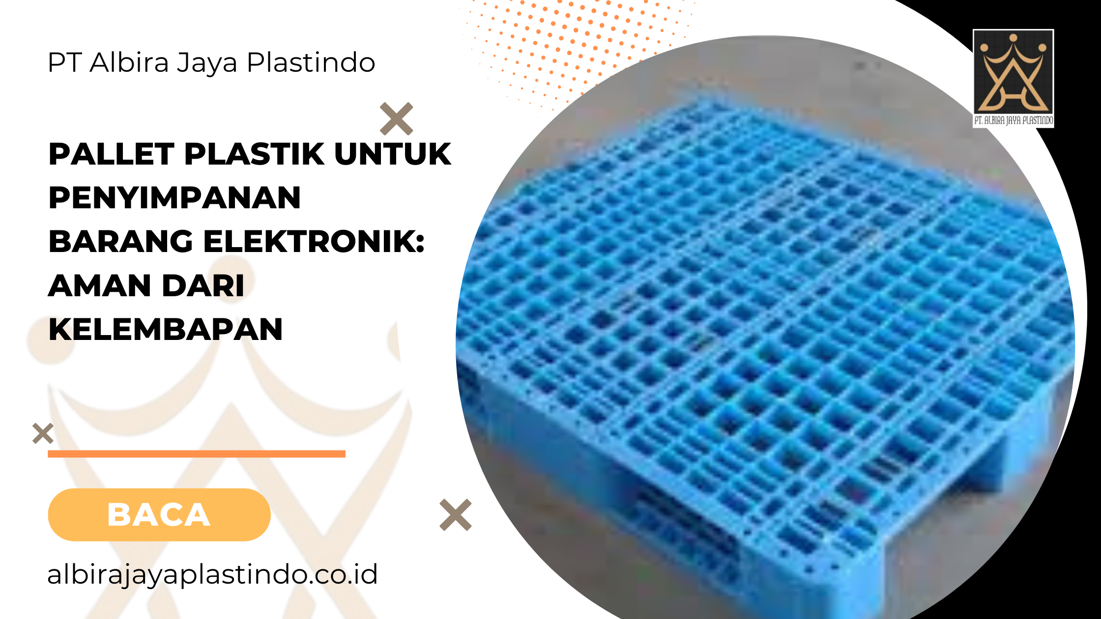 Pallet Plastik Untuk Penyimpanan Barang Elektronik: Aman Dari Kelembapan