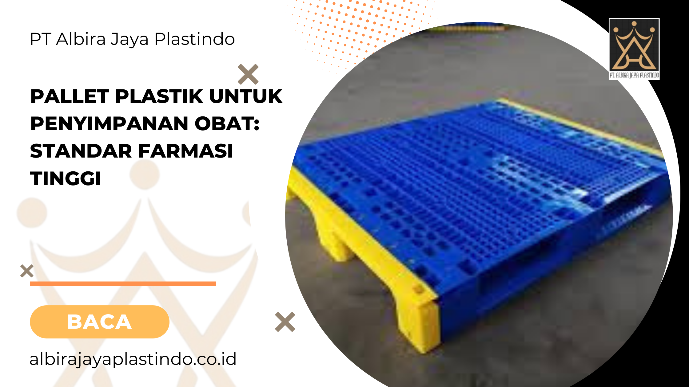 Pallet Plastik Untuk Penyimpanan Obat: Standar Farmasi Tinggi